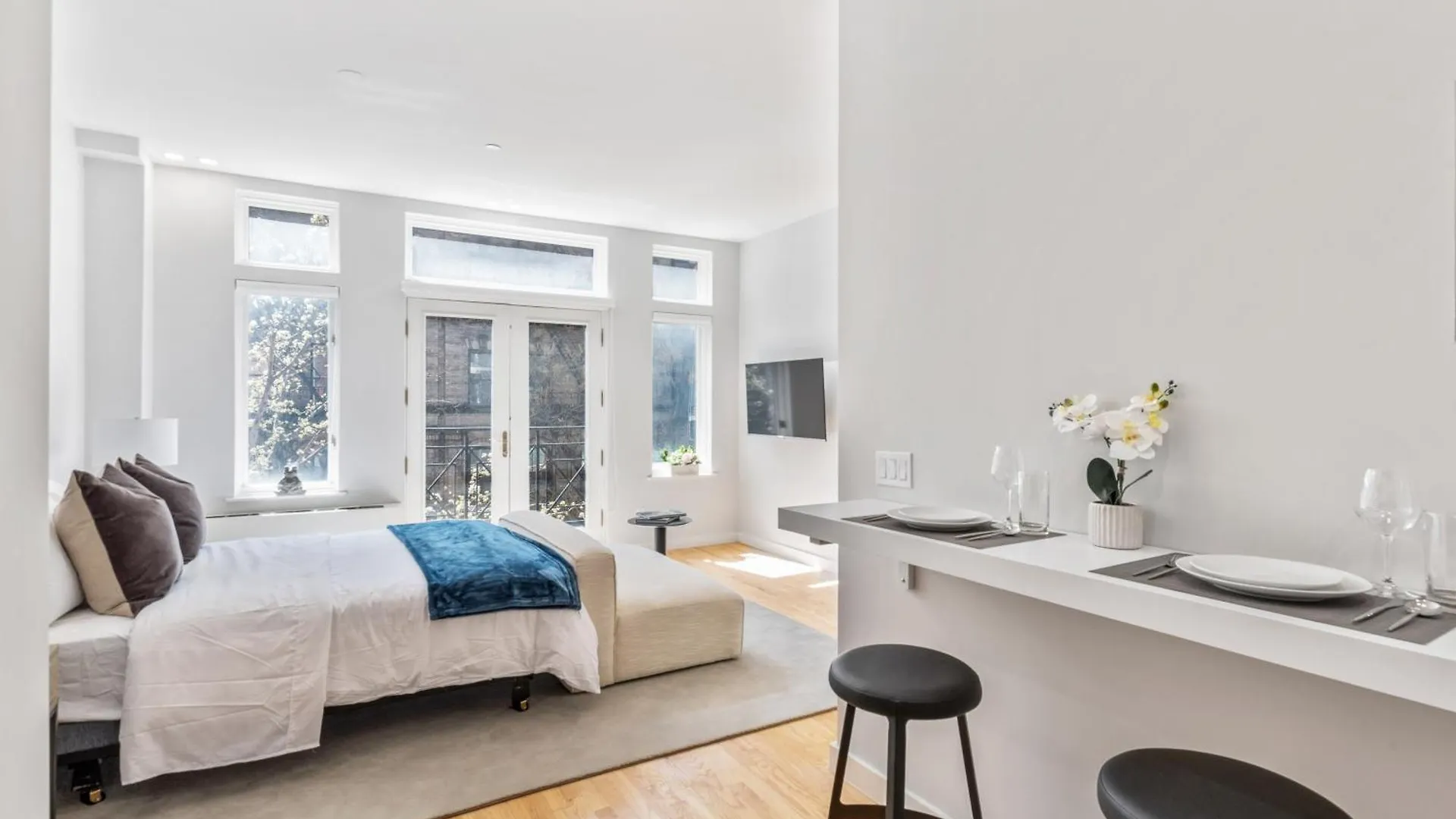 Studio W Charming Juliet Balcony In Upper East New York 0*,